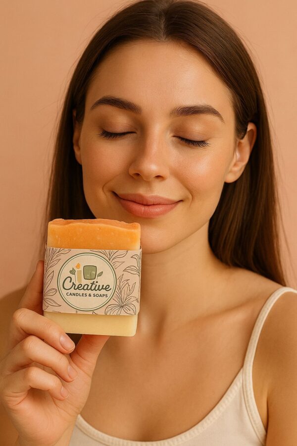 Rose Radiance Soap – Handmade Natural Soap - Image 3